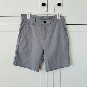 Men’s J-Walkers Gray Stretchy Outdoor Pocket Shorts